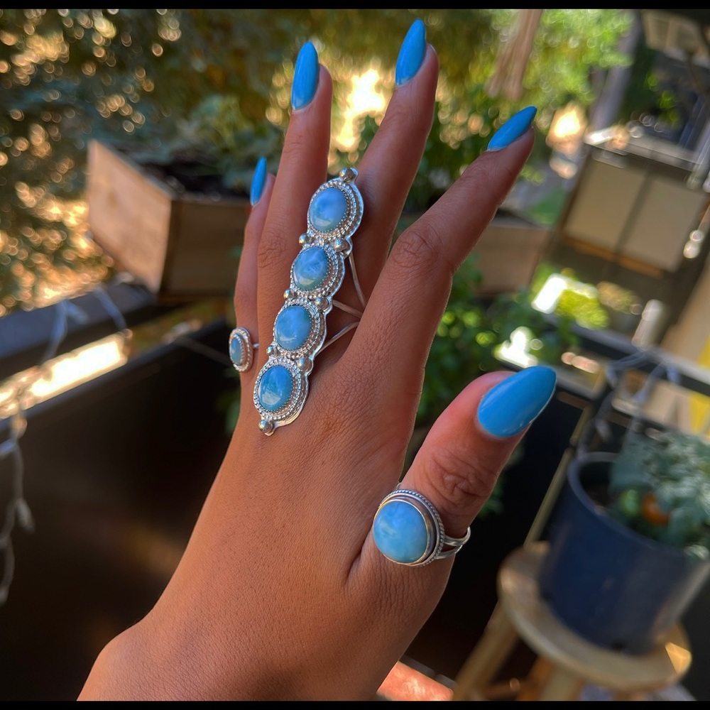 Larimar Ring - image 2